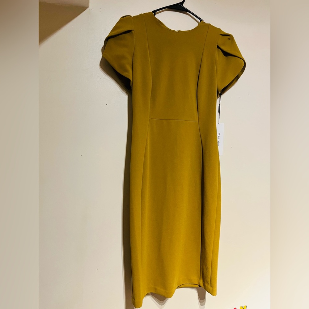 Calvin Klein Gold Dress